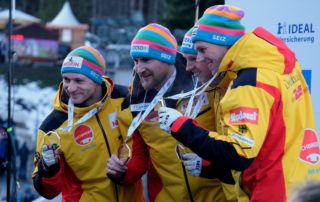 Bronze bei der Wahl von Deutschlands Sportlern des Jahres für Bobteam Friedrich