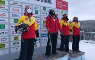 Europacup-Silber für Bobteam Illmann