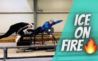„Ice on Fire“ beim Anschubtraining