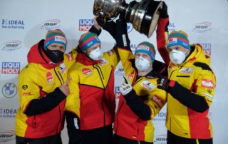 Bobteam Friedrich rast zum elften WM-Sieg