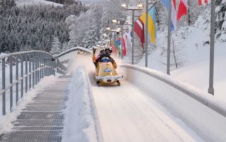 Vorweihnachtliche Weltcups in Altenberg
