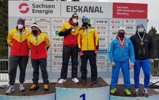 Bobteam Oelsner gewinnt Europacup in Altenberg